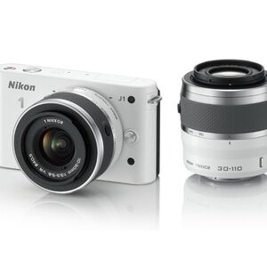 Nikon 1 J1 HD Digital Camera with lenses